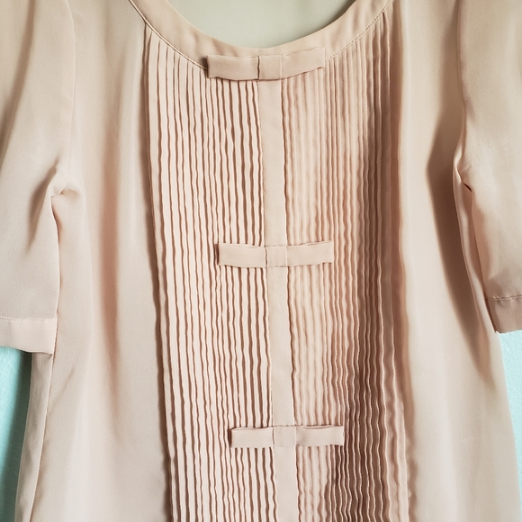 Gorgeous Paul & Joe Sister (Anthropologie) blouse, size 3, light pink - Picture 2 of 3